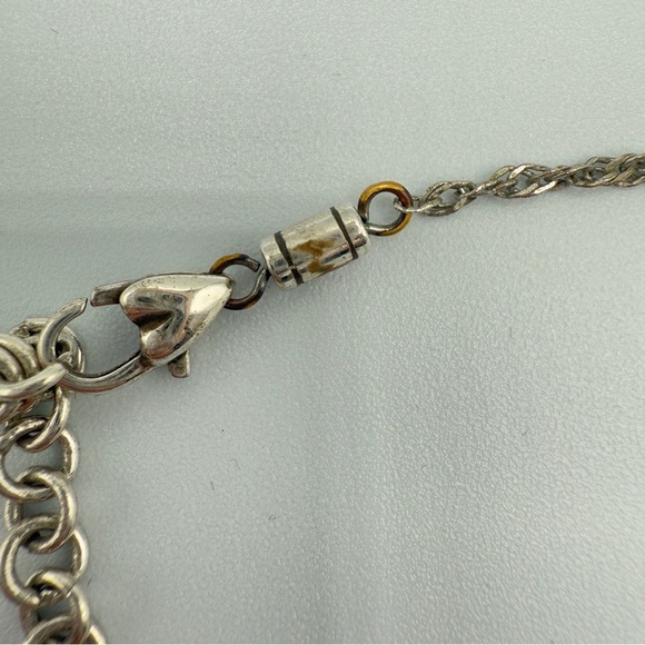 Brighton Puffy Diamond Lace Heart Reversible Pendant Necklace - Picture 7 of 16